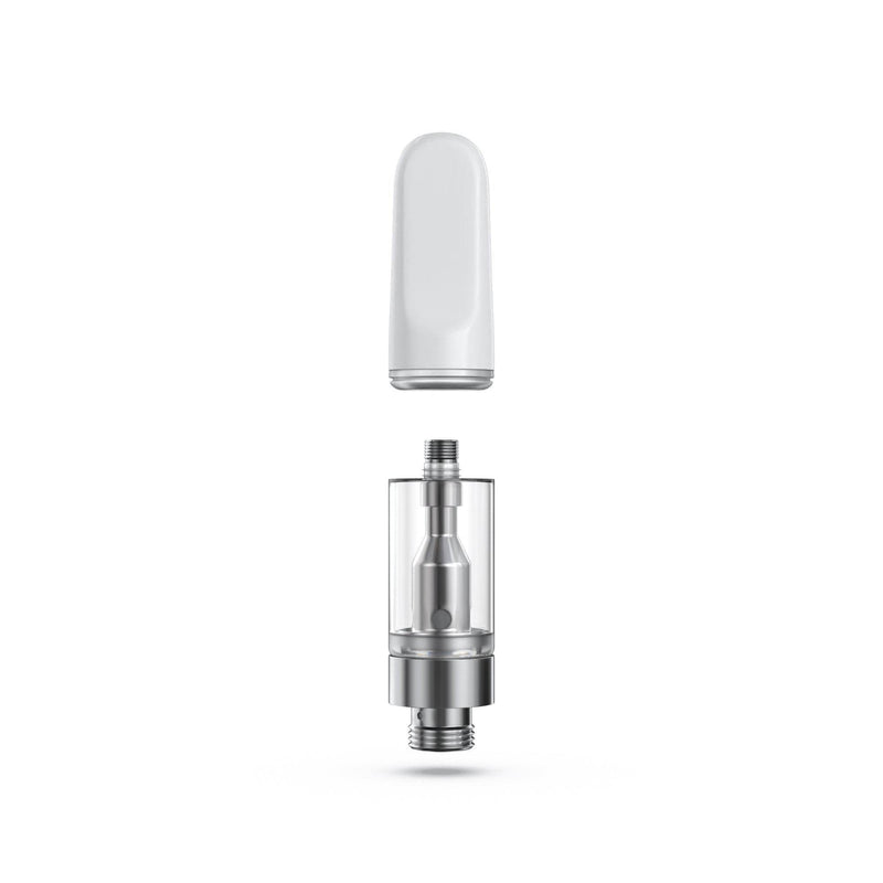 Ceramic Cell Vape Cartridge 0.5ml (White) - CheapCarts