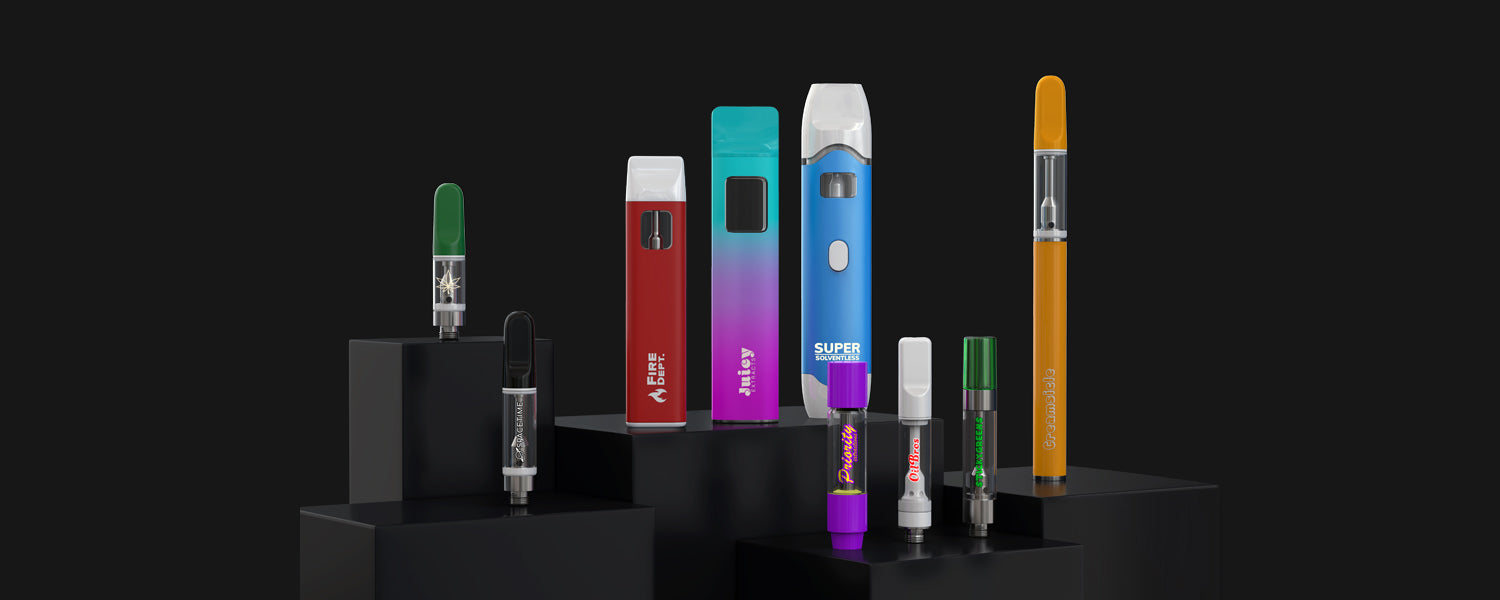 Custom vape cartridges and disposables
