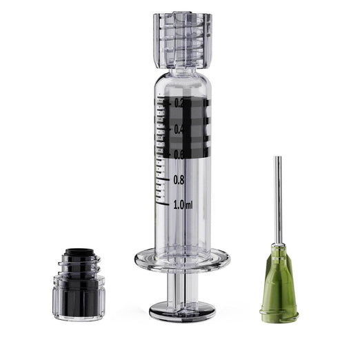 Glass Luer Lock Dab Applicator Syringe 1ml - CheapCarts