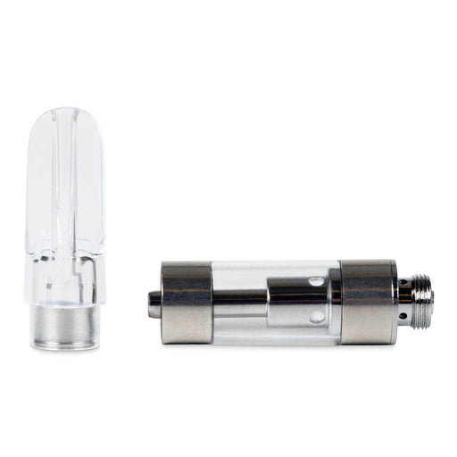 G5 Empty Ceramic Cell Vape Cartridge 0.5ml - Flat Mouthpiece - CheapCarts