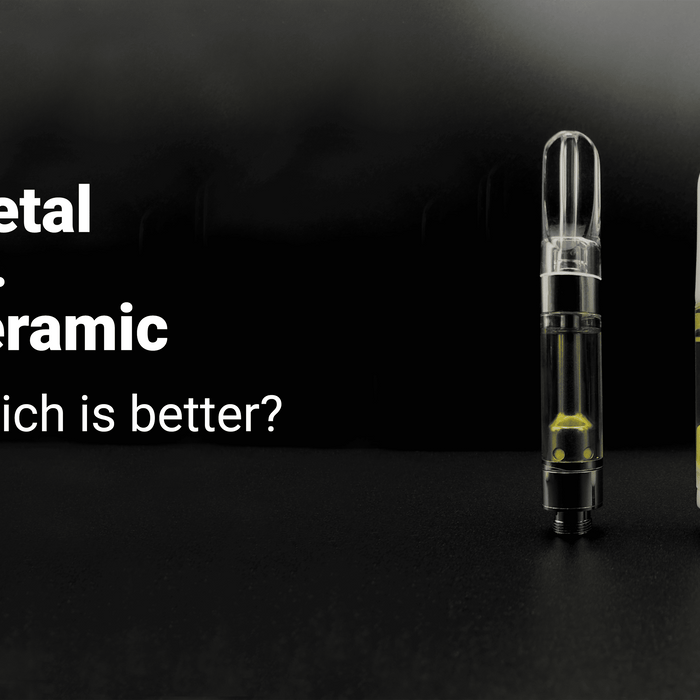 Metal vs. ceramic vape cartridges: Which is better?