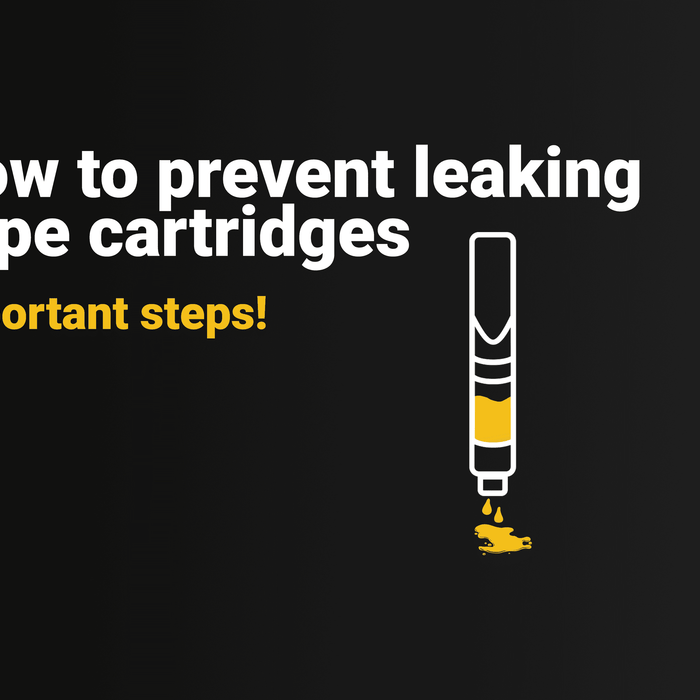 How to Prevent a Leaking Cannabis Oil Vape Cartridge