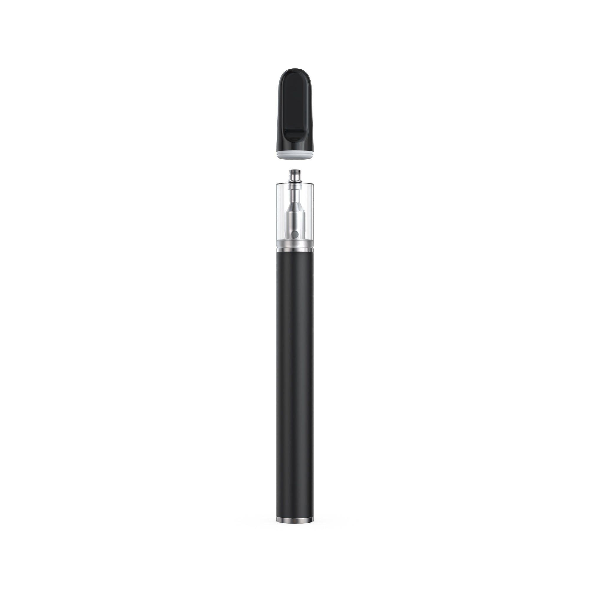 Stainless Steel Disposable Vape 0.5ml (Black) open