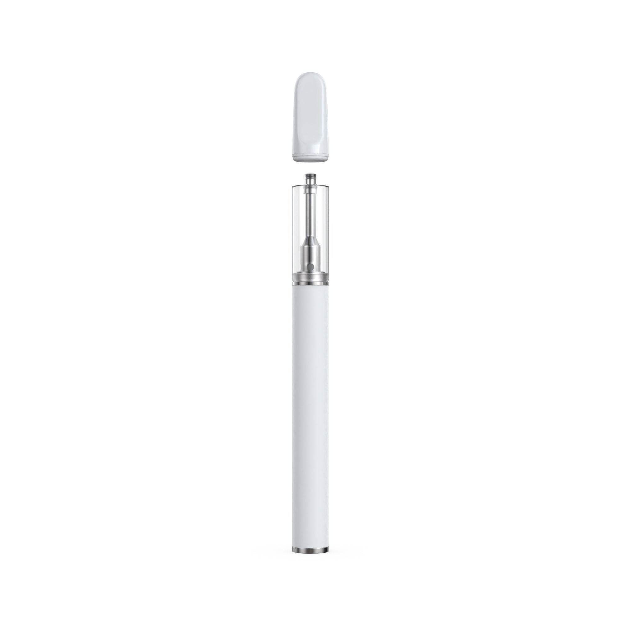 1ml Ceramic Cell Disposable Vape Pen White | Smooth Vapor 1ml Ceramic Cell Disposable Vape Pen White | Smooth Vapor