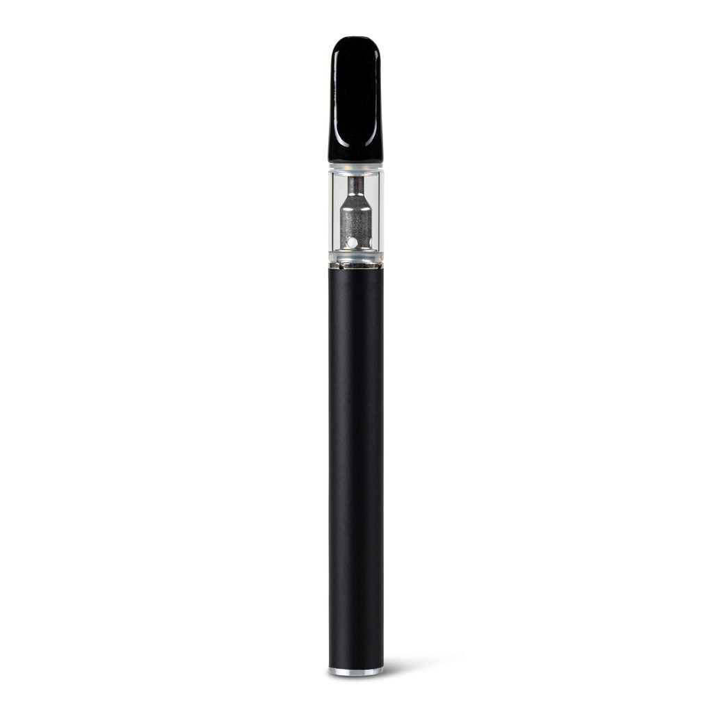 BLACK, Disposable Vape Pen, Soft Touch, 1 mL Tank