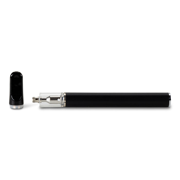 Rechargeable Stainless Steel Disposable Vape Pen (Black)