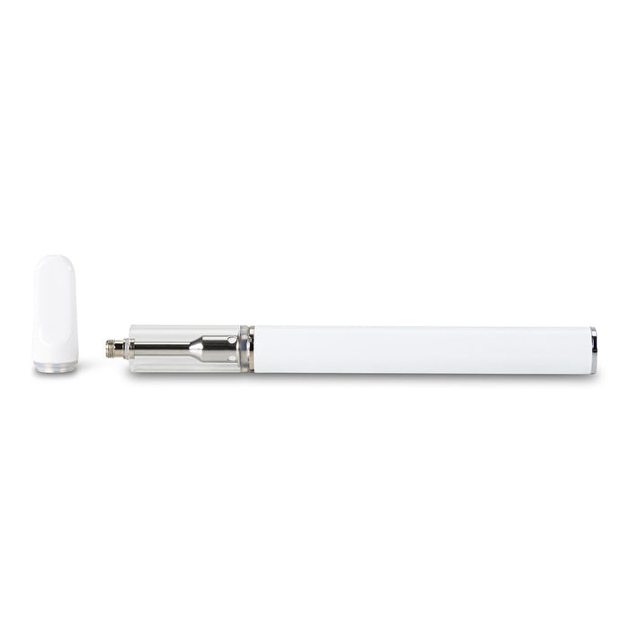 Rechargeable Stainless Steel Disposable Vape Pen 1ml (White)